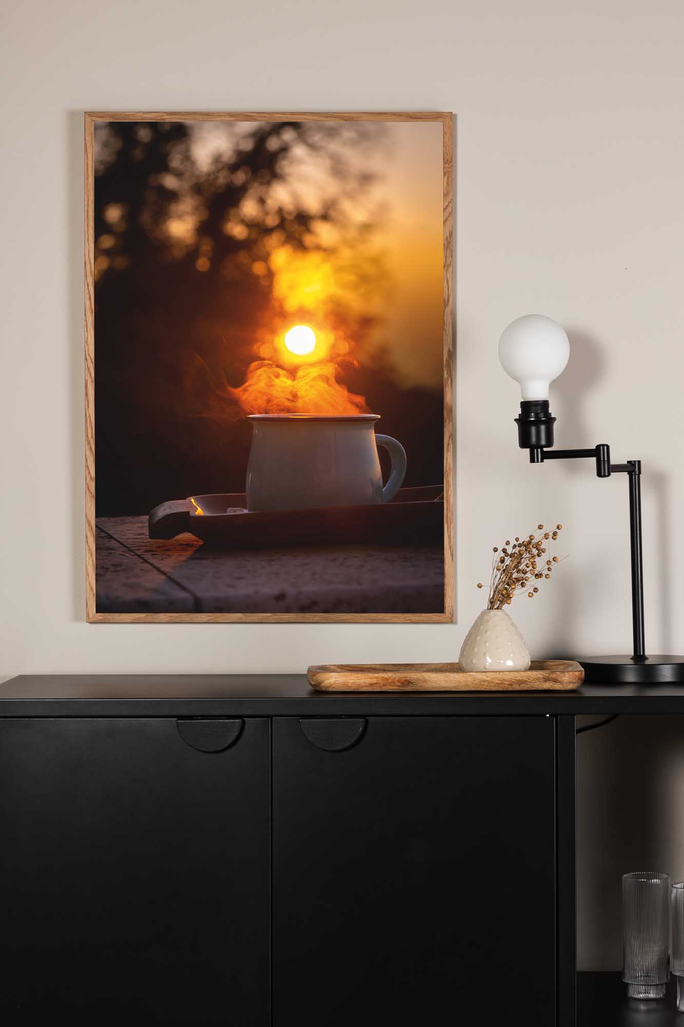 Morning coffee poster