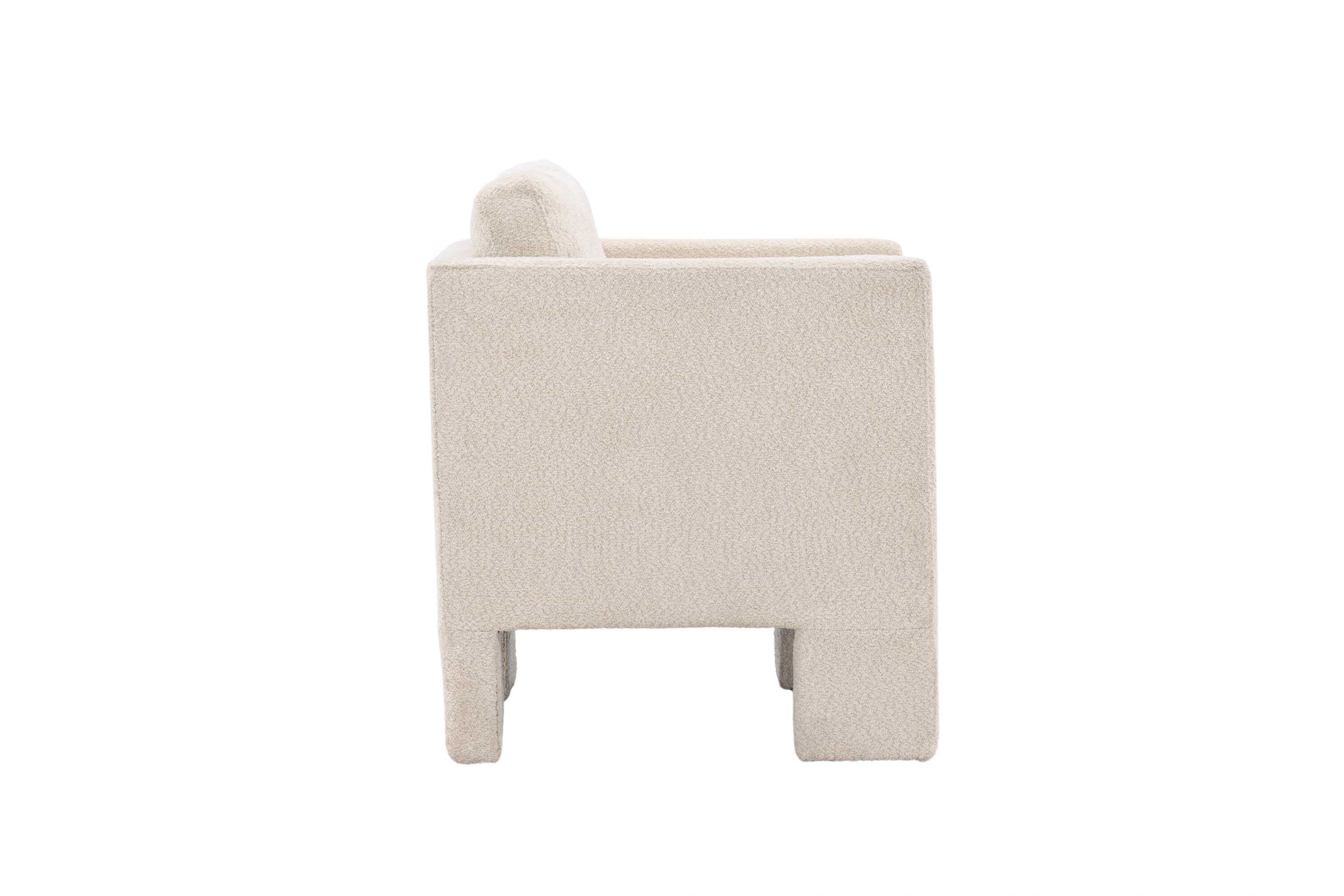 Köp Ragusa fåtölj - Vit 80 x 74 cm från Venture Design - Bra Möbler