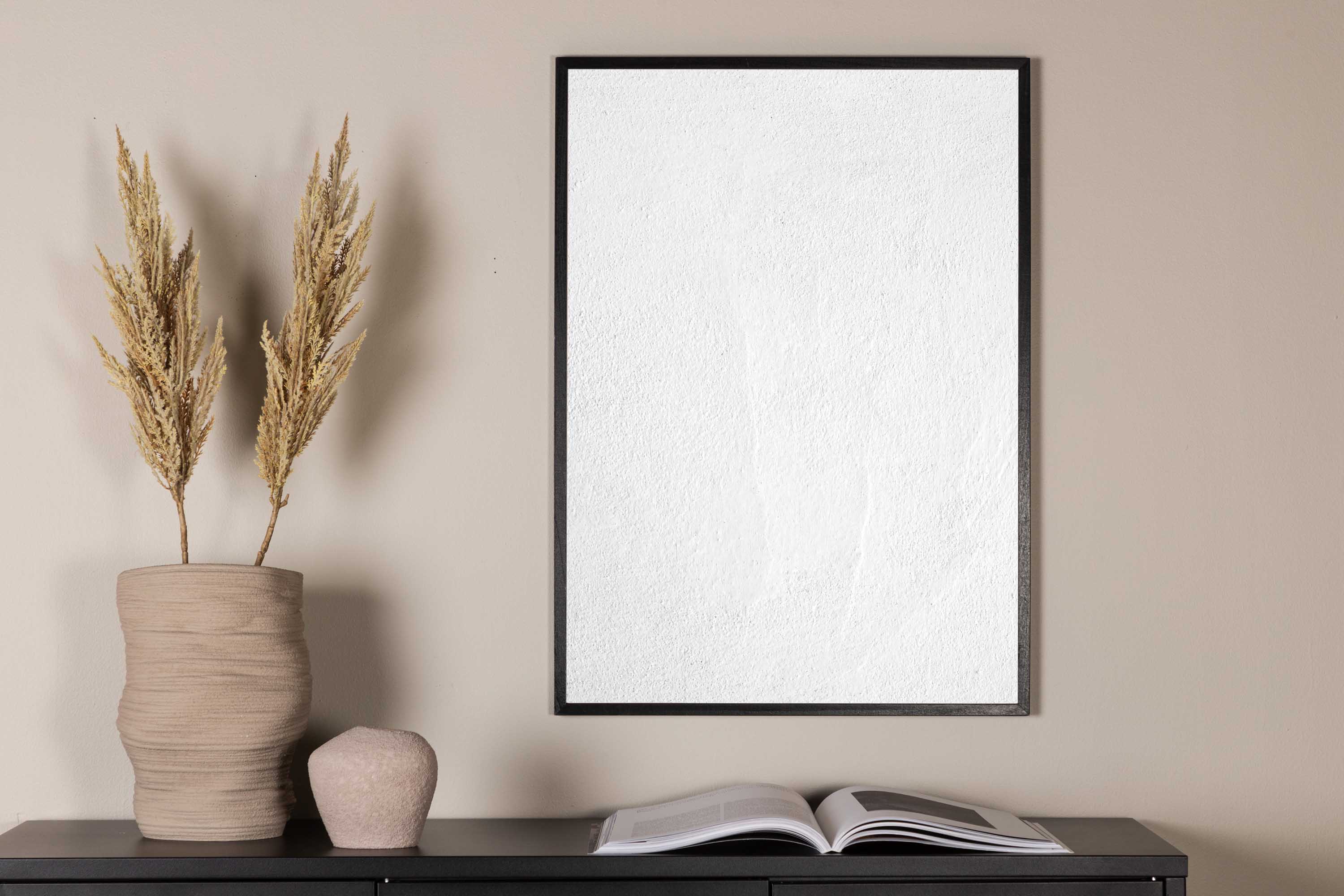 Köp White reveted poster - 30 x 40 cm Vit från Venture Design - Bra Möbler