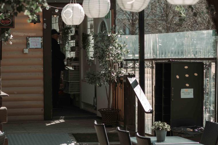 Café Grindstugan - Entré