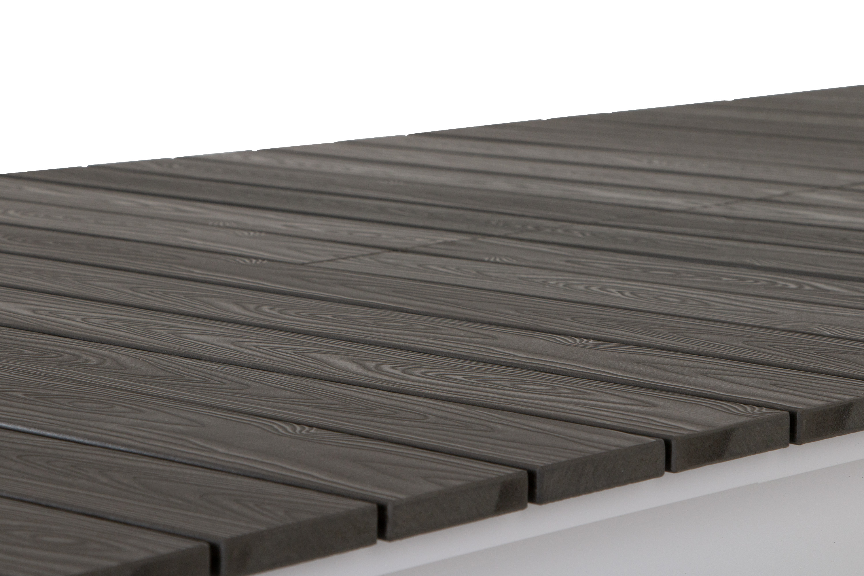 Nice matbord Vit/grå nonwood 156-212x90 cm