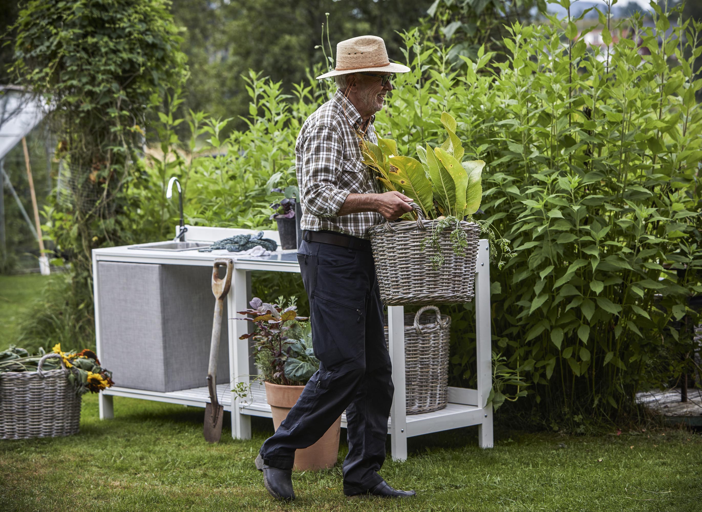 Läckö utekök inkl vask