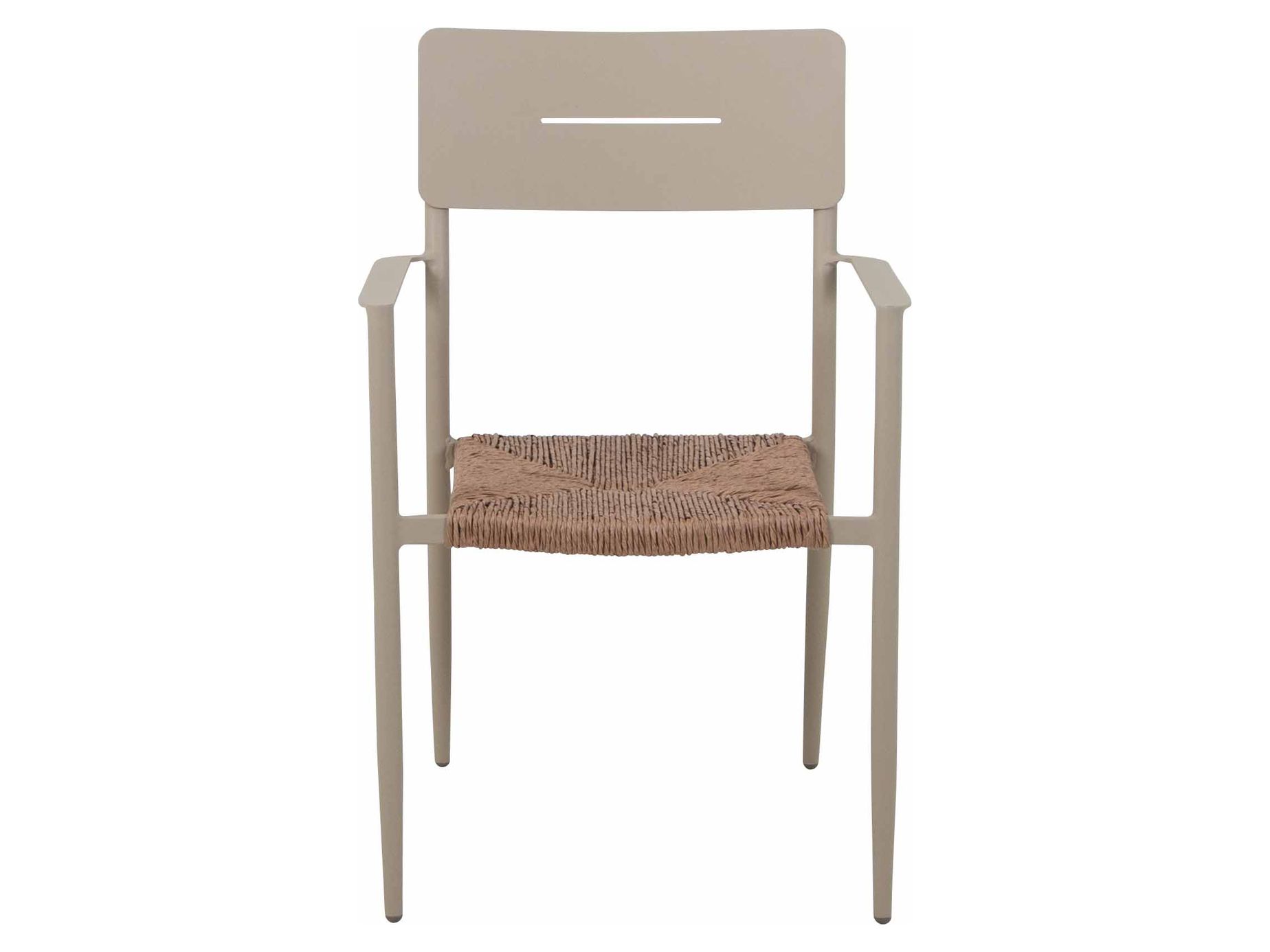 Miami karmstol Beige/natur