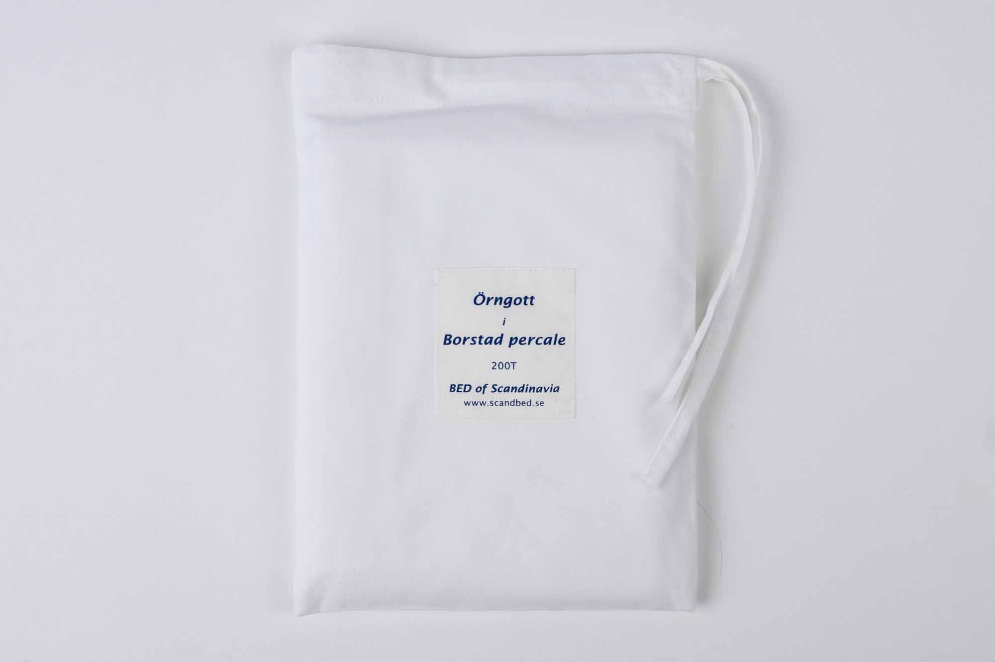Pudebetræk børstet percale