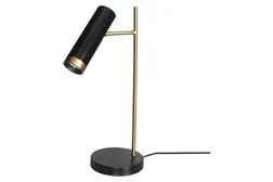 Puls bordslampa matt svart