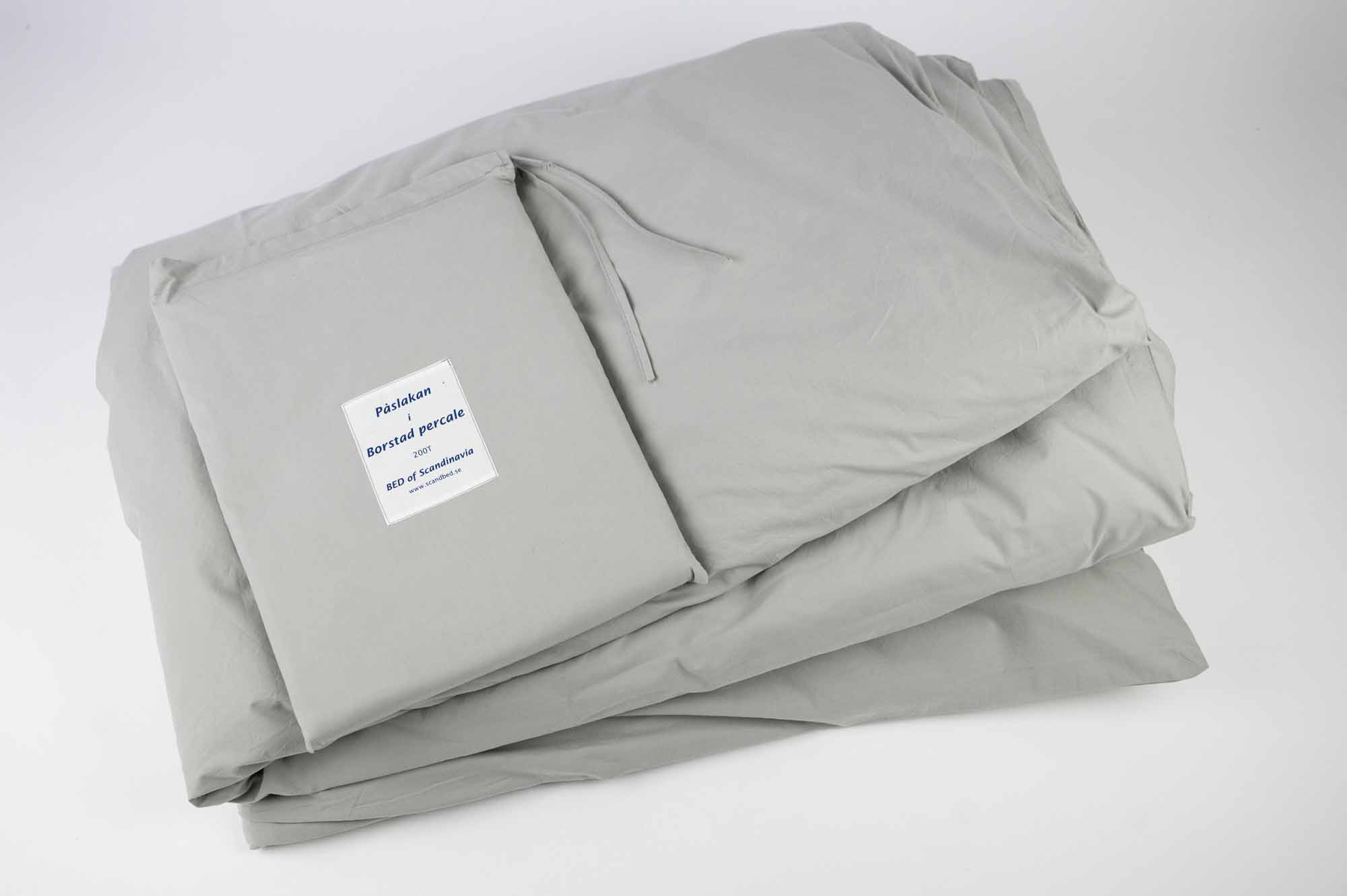 Dynebetræk børstet percale