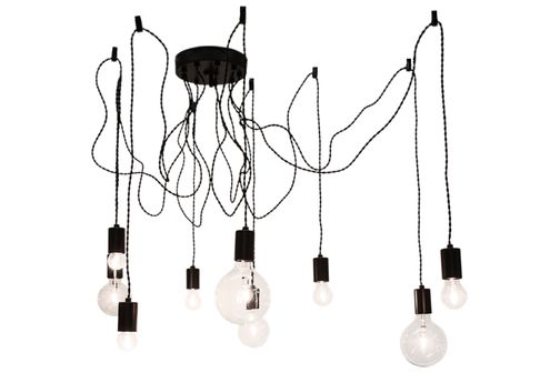 Spindelon loftlampe 9-lav