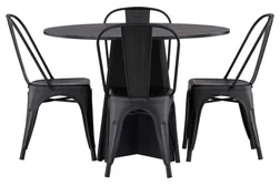 Bootcut Oval & Tempe spisebordssæt