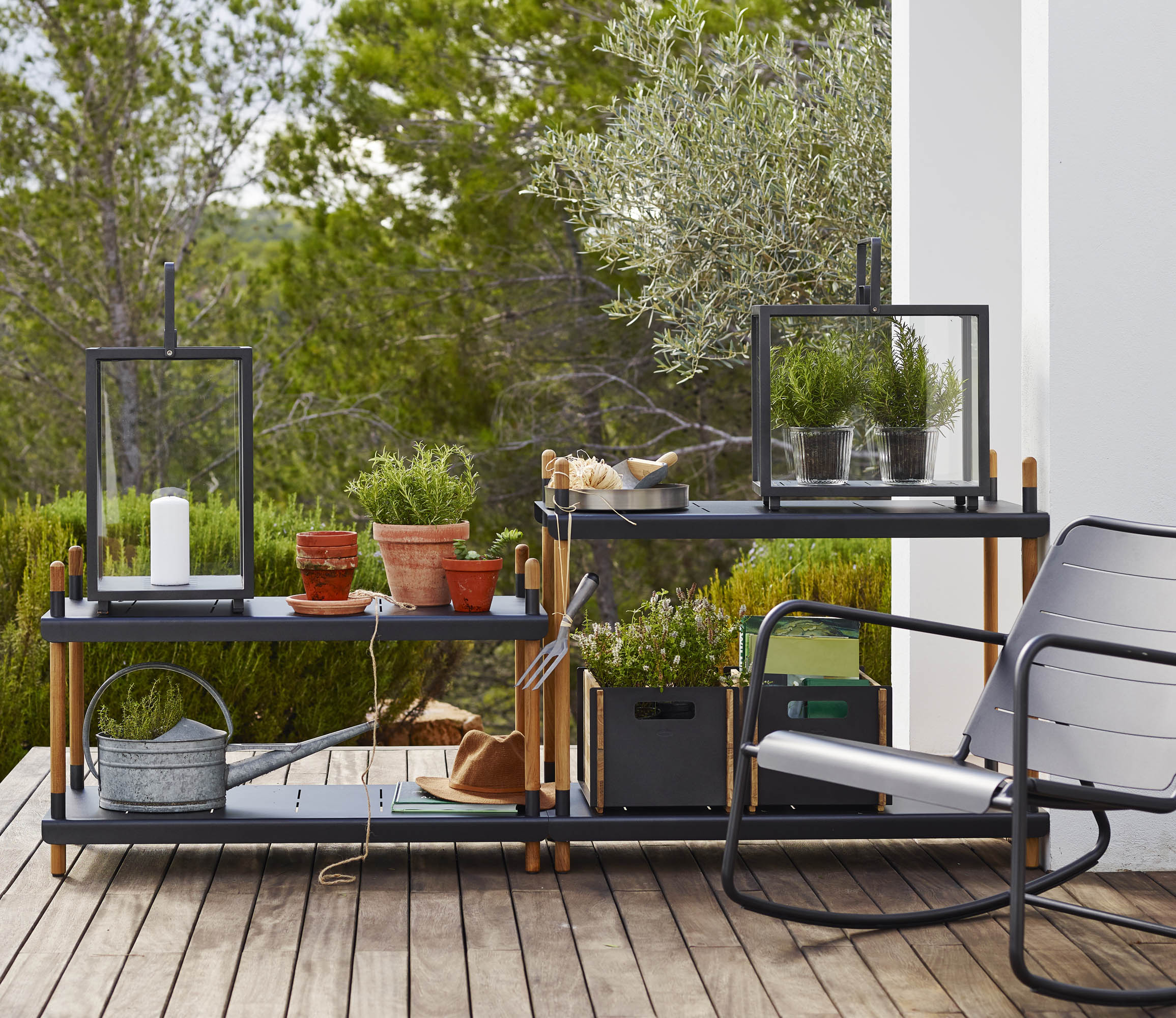 FRAME Display Bokhylar 205 cm