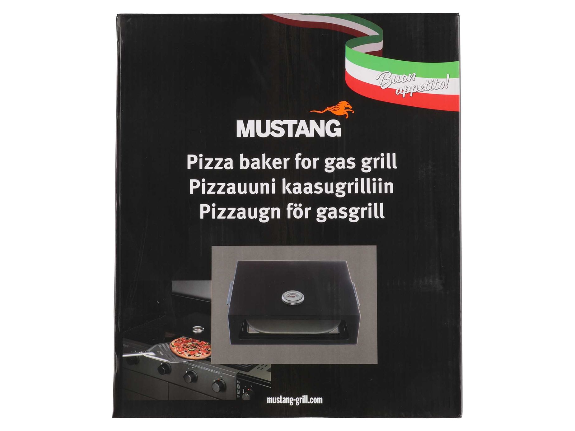 Pizzaovn for gassgrill