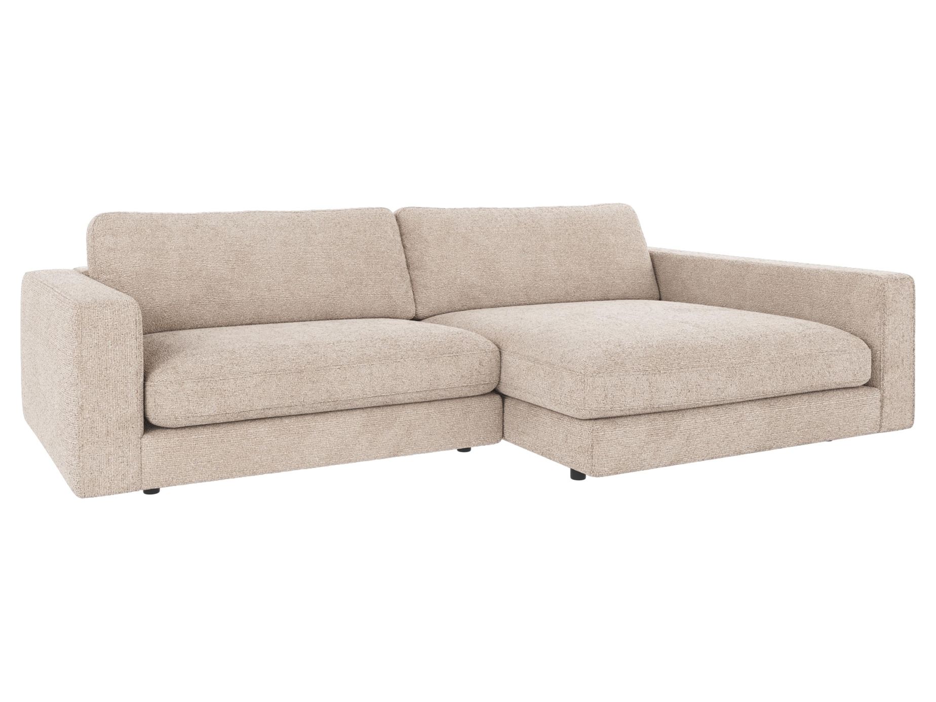 Duncan 3-istuttava sohva leposohvalla O