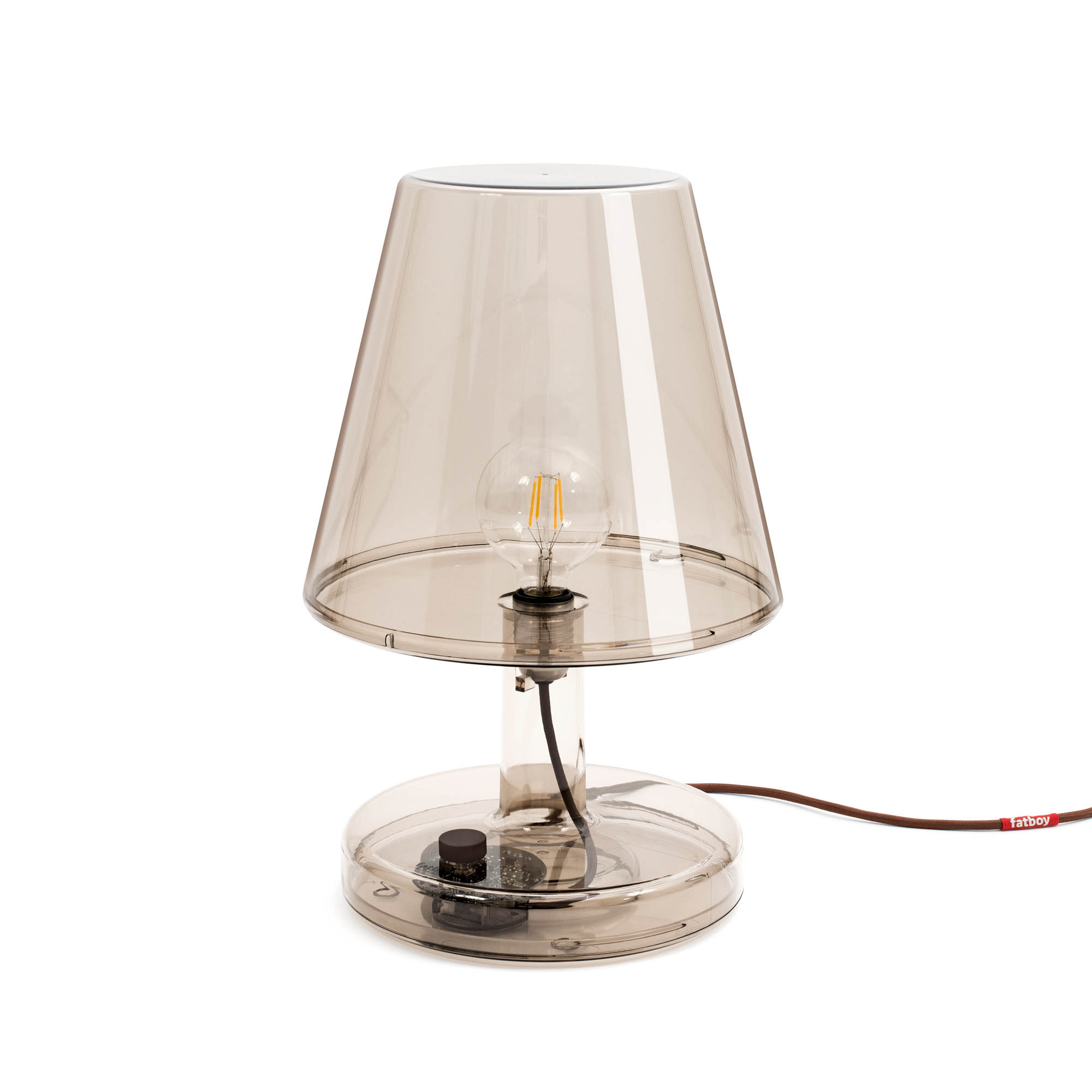 Trans-parents bordlampe