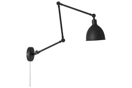 Bazar seinävalaisin l61.5-122.cm Musta