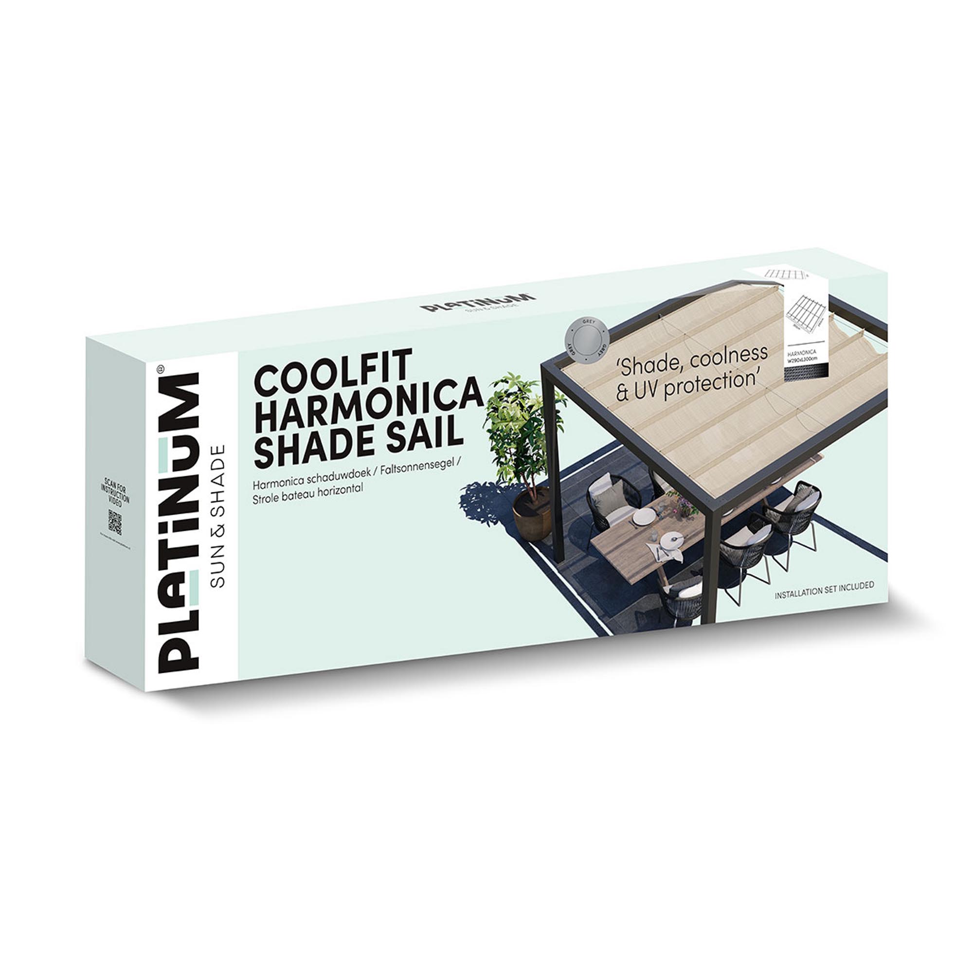 Coolfit pergolan katto