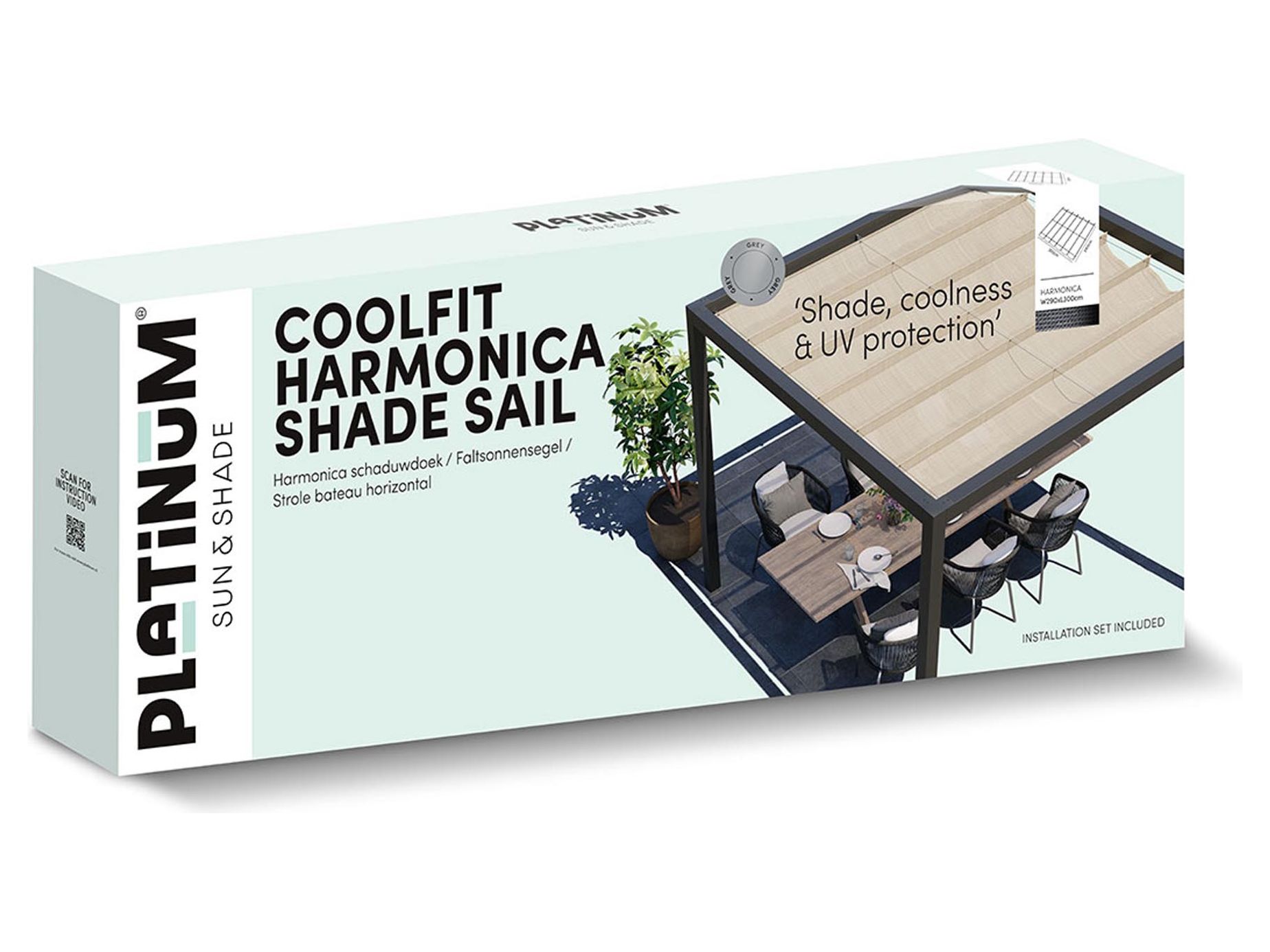 Coolfit pergolan katto