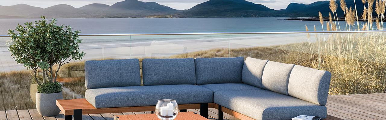 Loungesoffa i serien Long Island från Sunzo