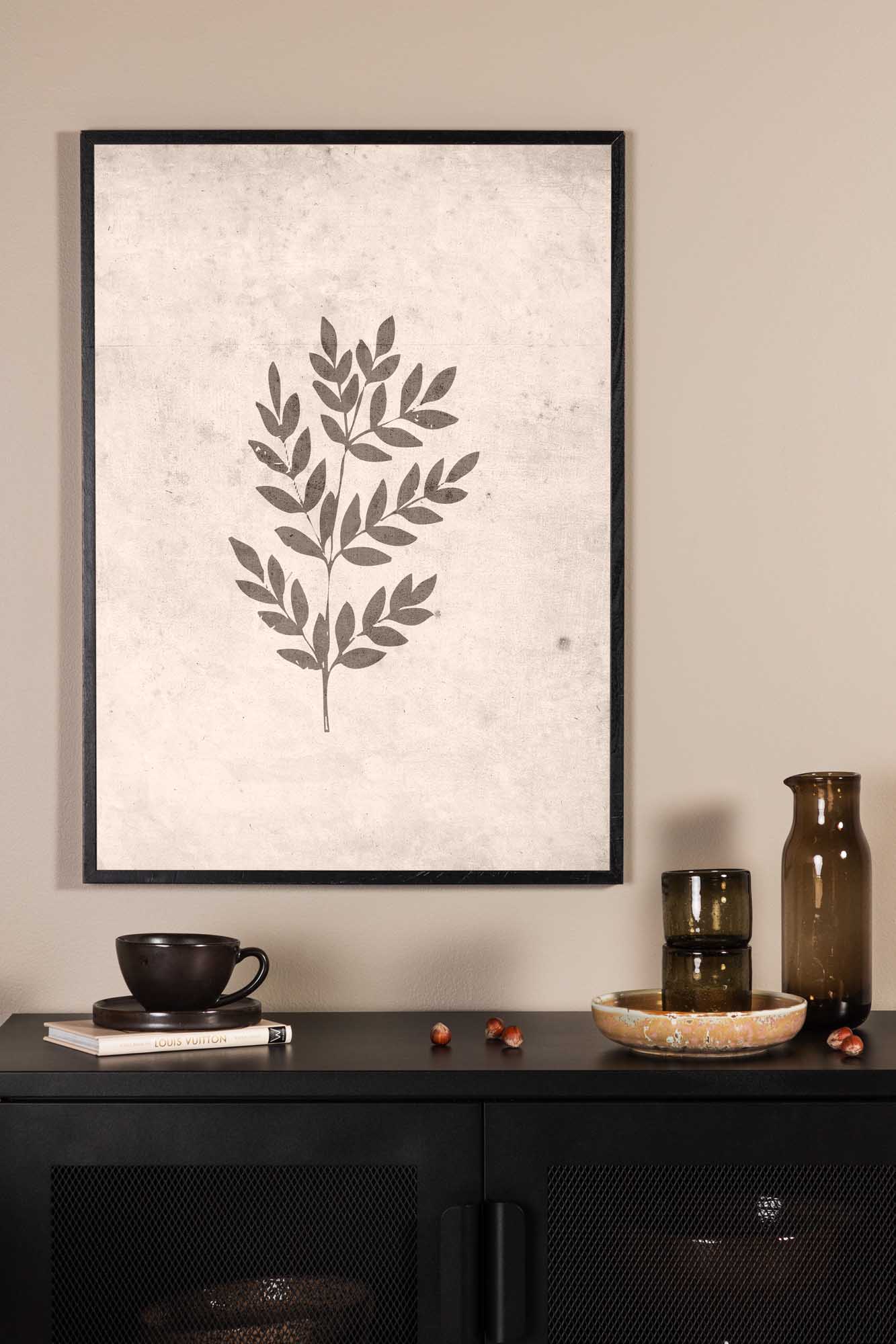 Spring leaf poster