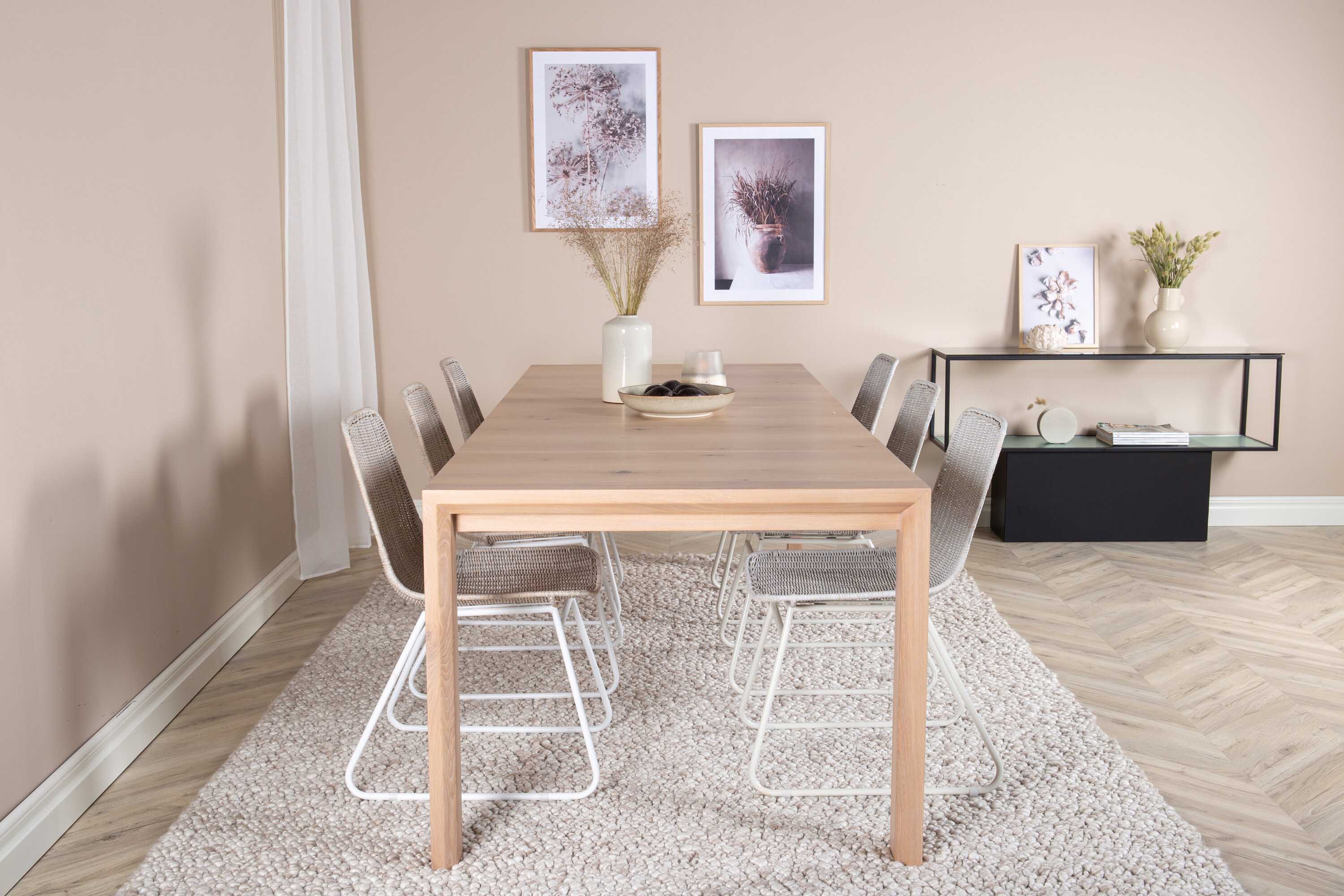 Slider & Cirebon spisebordssæt