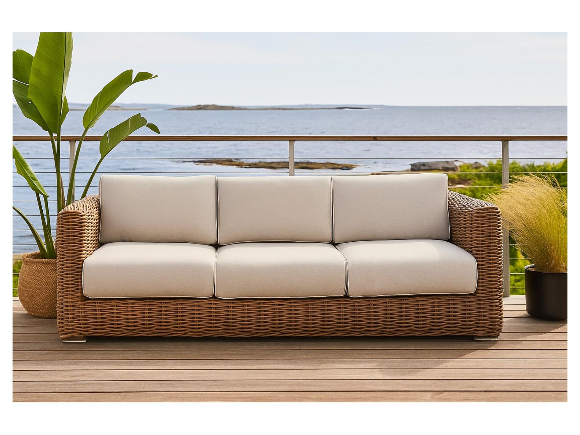 Vermont 3-istuttava sohva