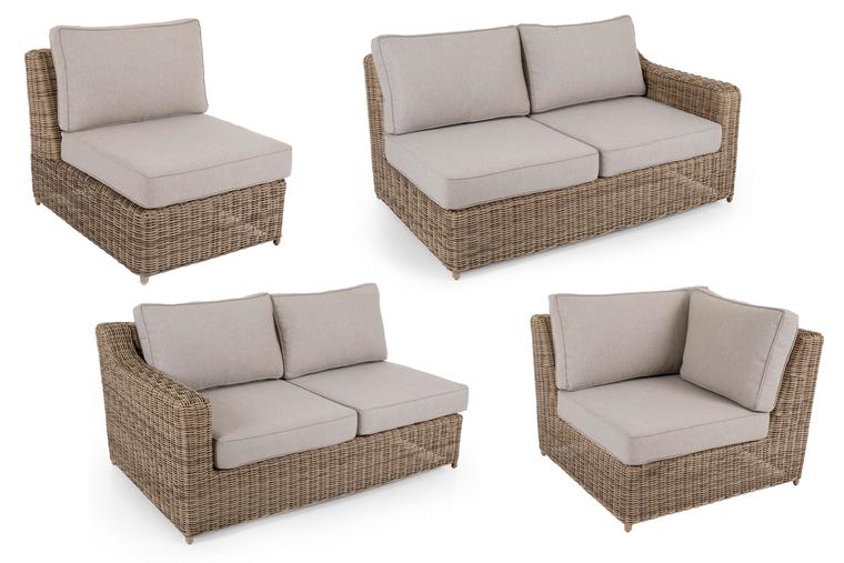 Glendon-serien fra Brafab
Glendon lounge sofa er en modulsofa som er basert på fire ulike moduler, som gjør det enkelt å finne ut akkurat hva du trenger. Modulen uten armlener kalles en midtdel, Glendon-hjørnedelen er for hjørner men kan også brukes som avslutning etter en midtdel, og det er både høyre- og venstrevendte toseter. Med disse fire delene kommer du langt, så langt du vil faktisk.
