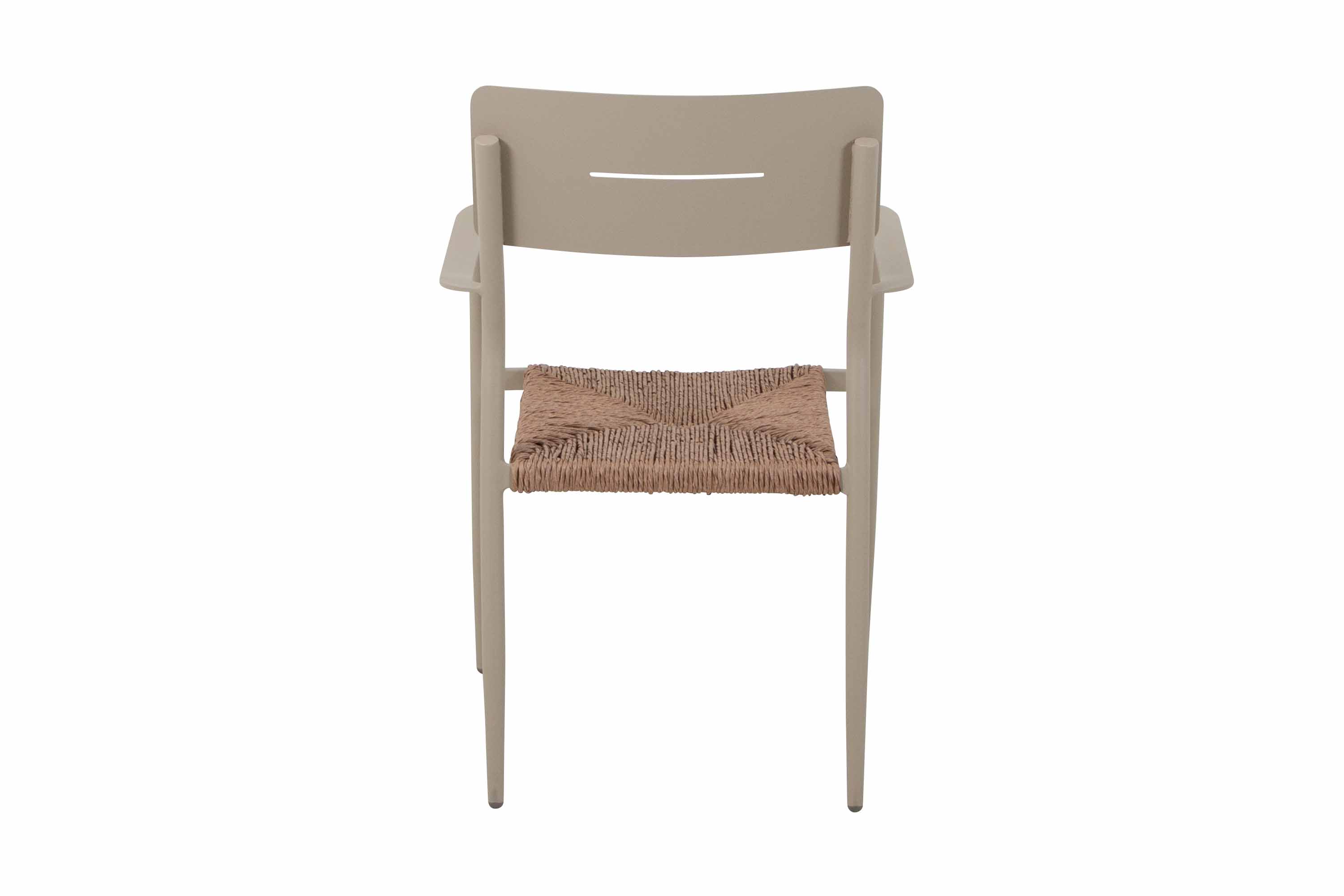 Miami karmstol Beige/natur