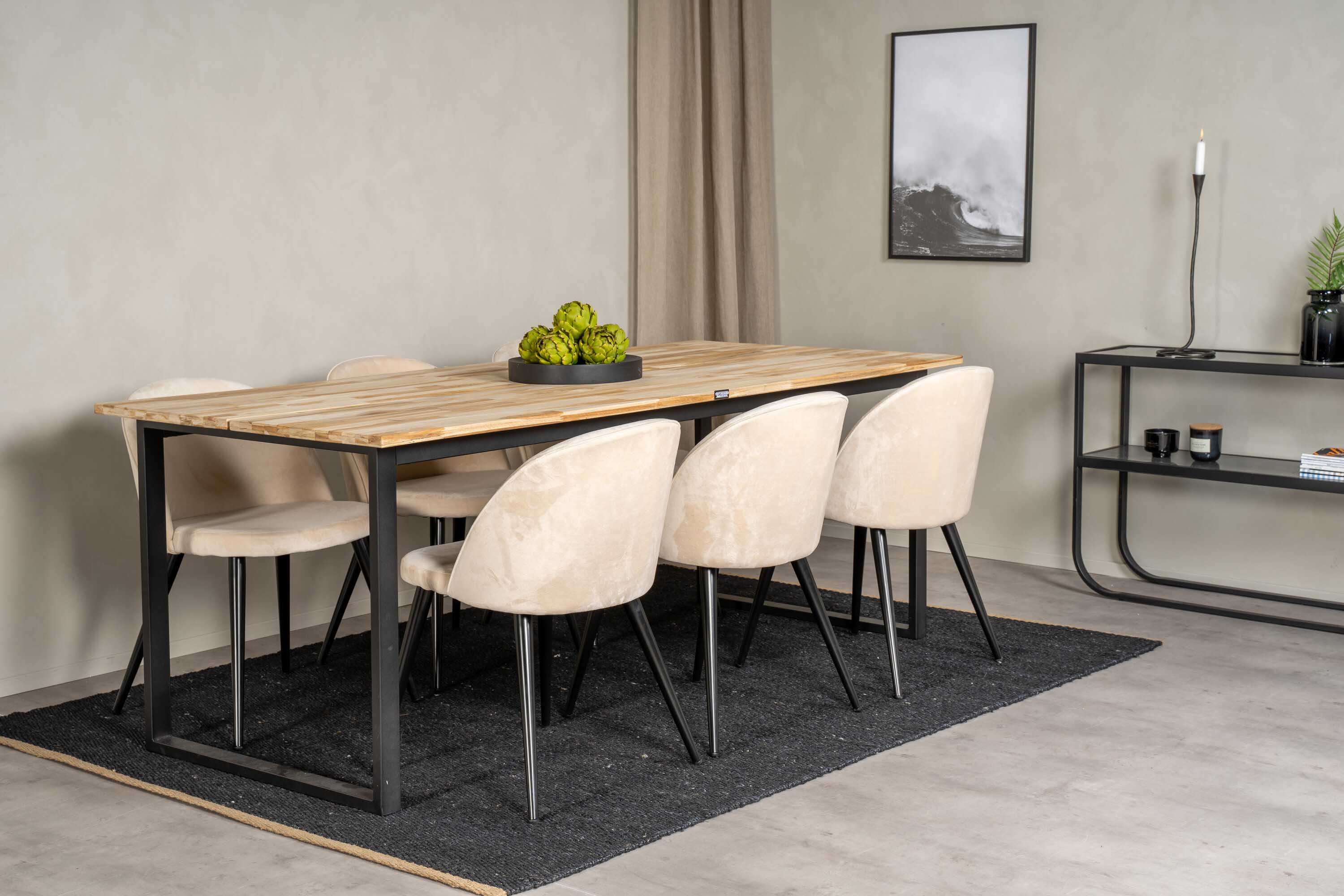 Cirebon & Velvet spisegruppe