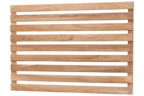 Drop teak vägg till mittsektion