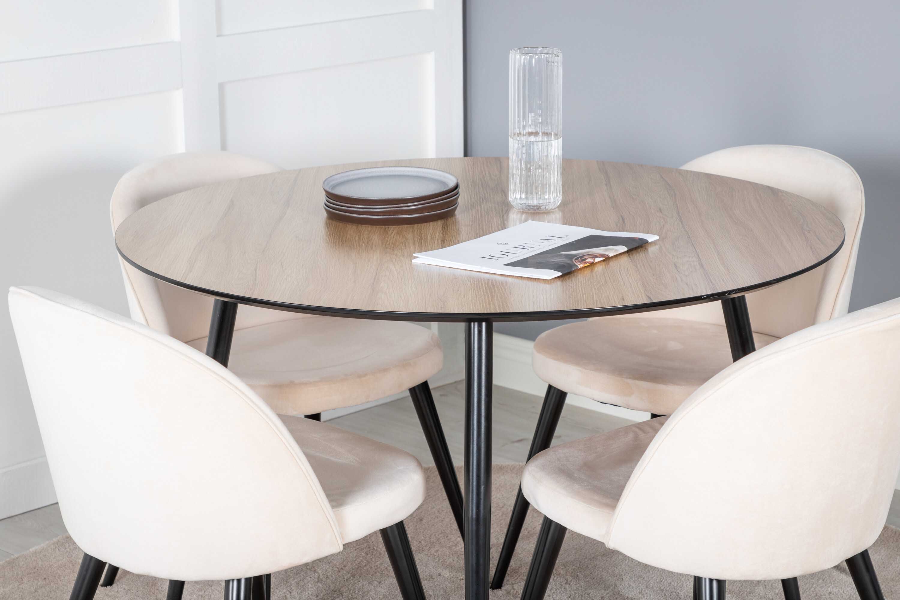 Silar & Velvet spisebordssæt