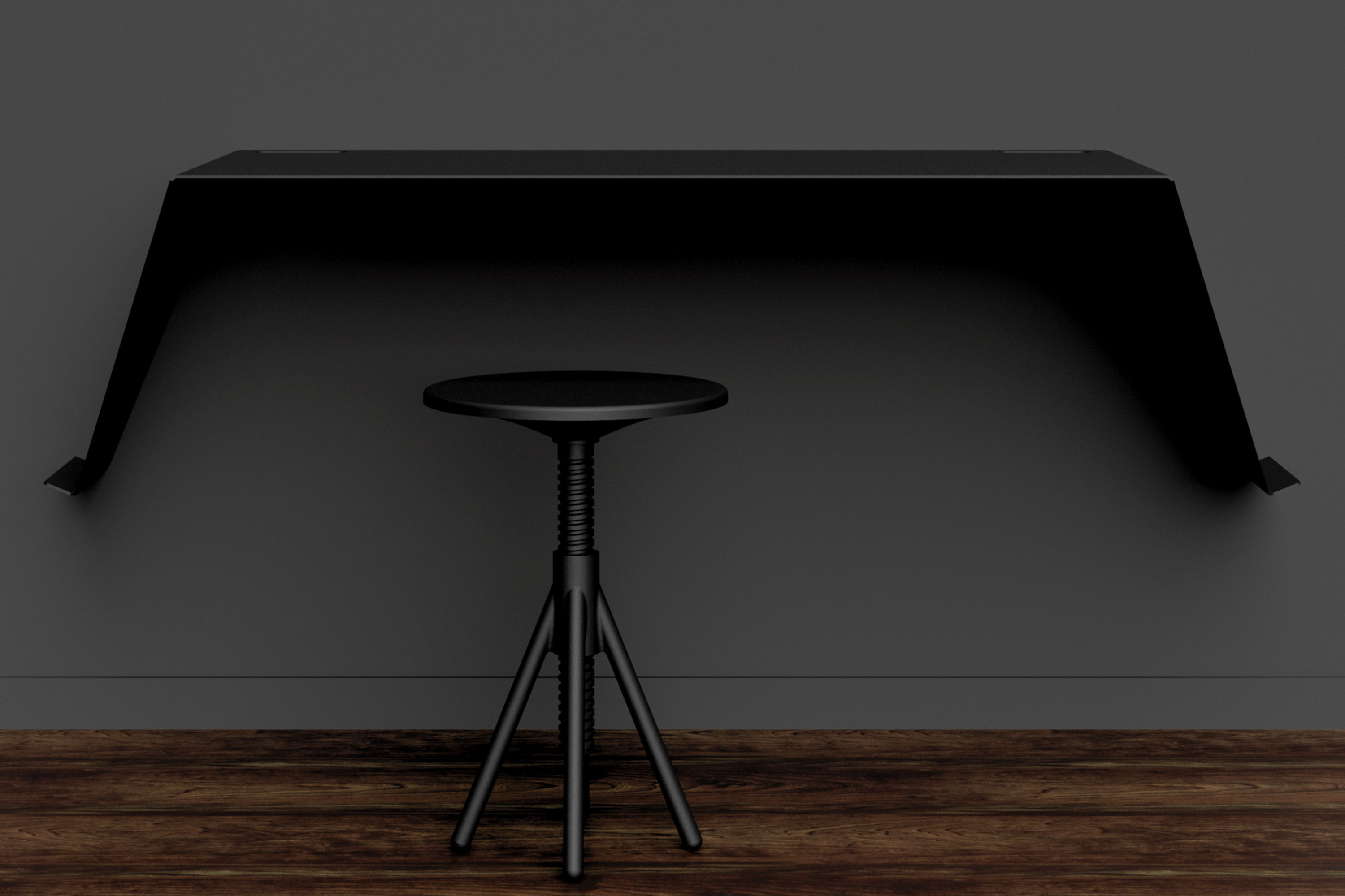 DESK01 väggskrivbord