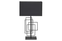 Paragon bordslampa H69cm Svart matt/svart