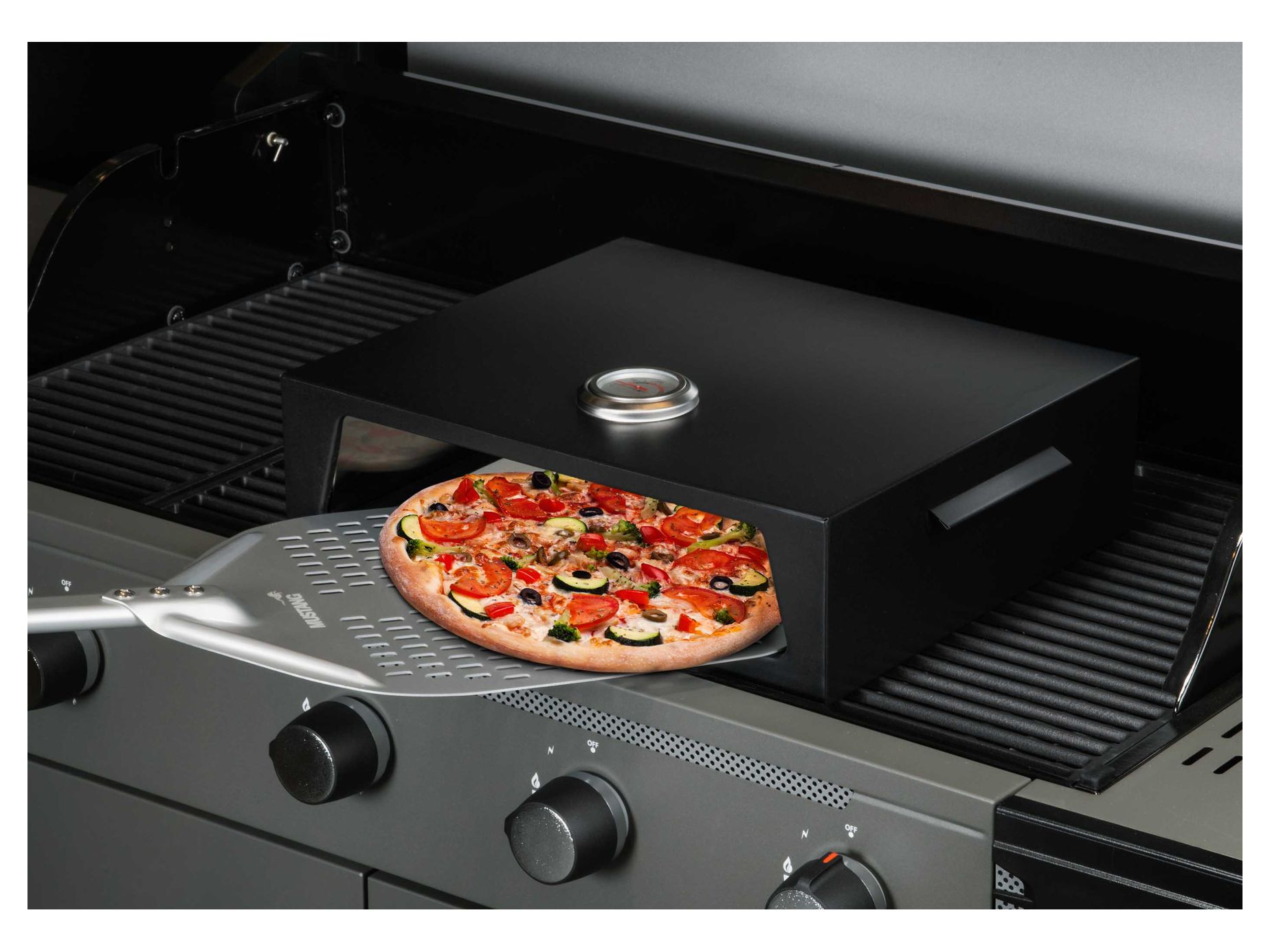 Pizzaovn for gassgrill