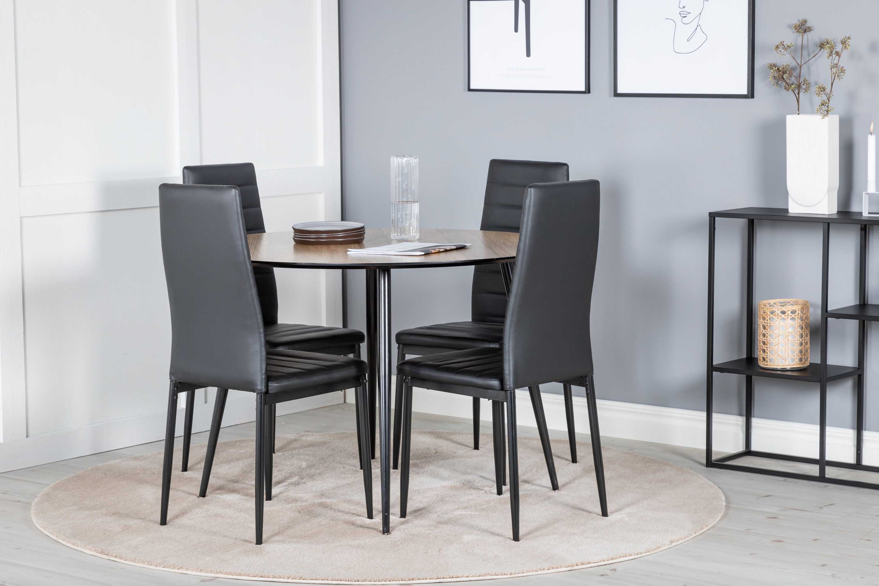 Silar & Slim highback spisebordssæt