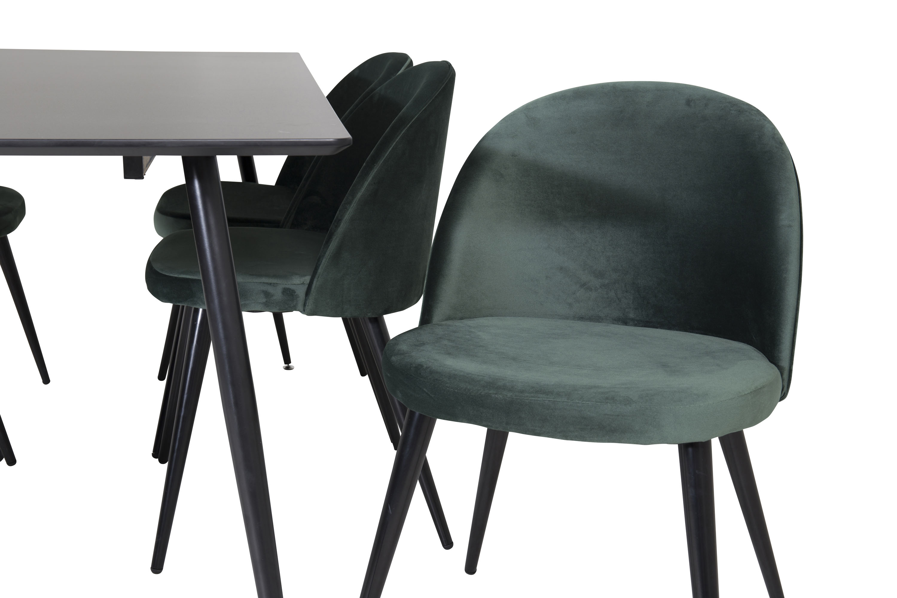 Velvet spisestuestol