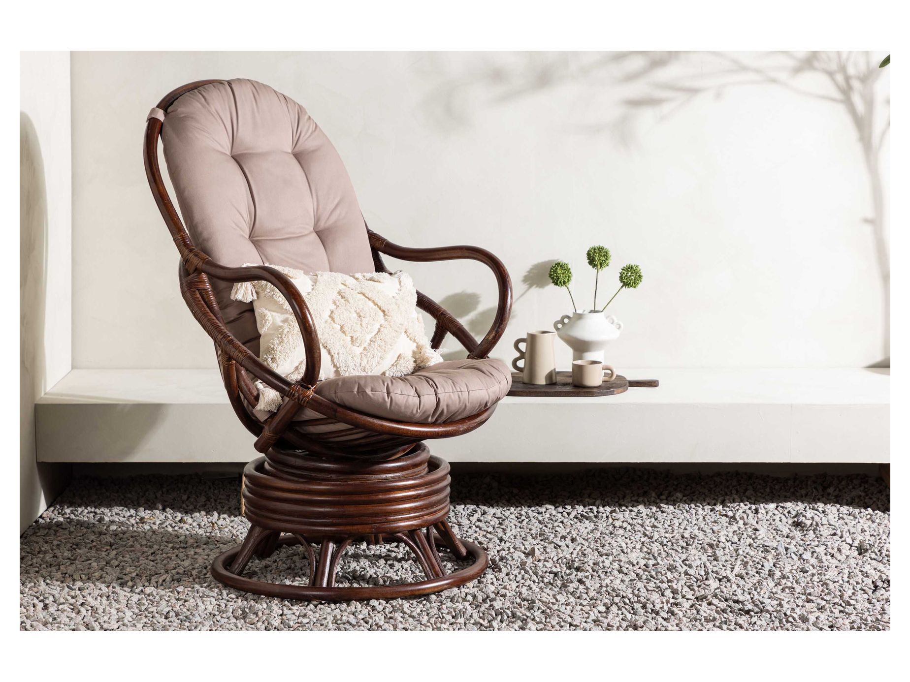 Swing loungefåtölj
