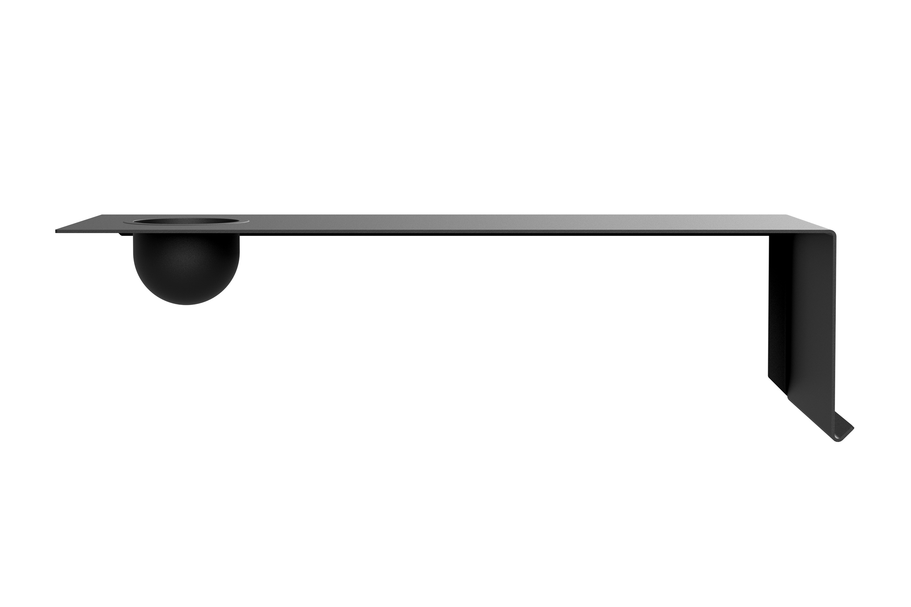 SHELVE01 hylla med skål