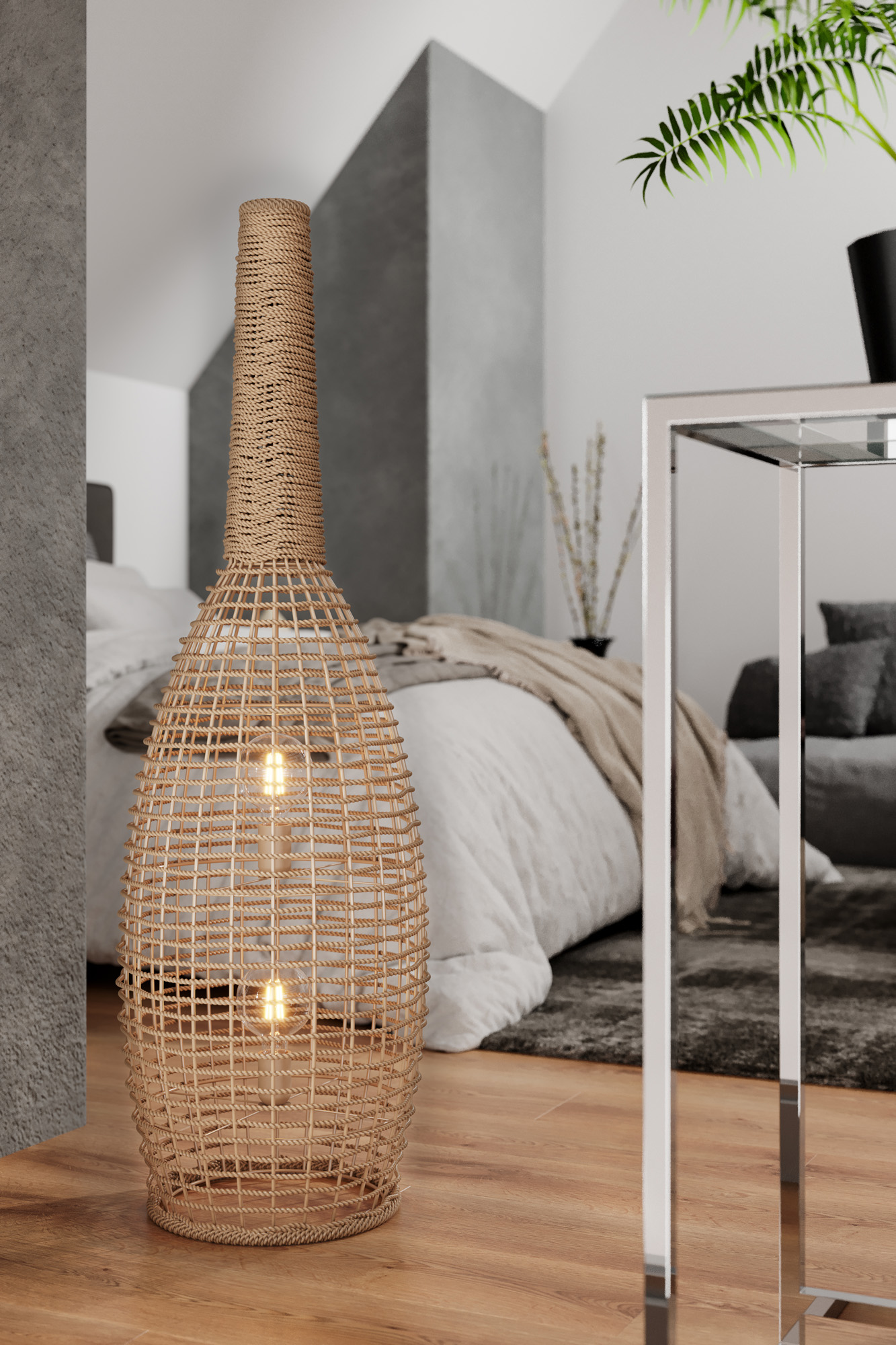 Seagrass gulvlampe