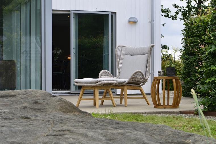 Himmelsnäs lenestol i beige fra Hillerstorp