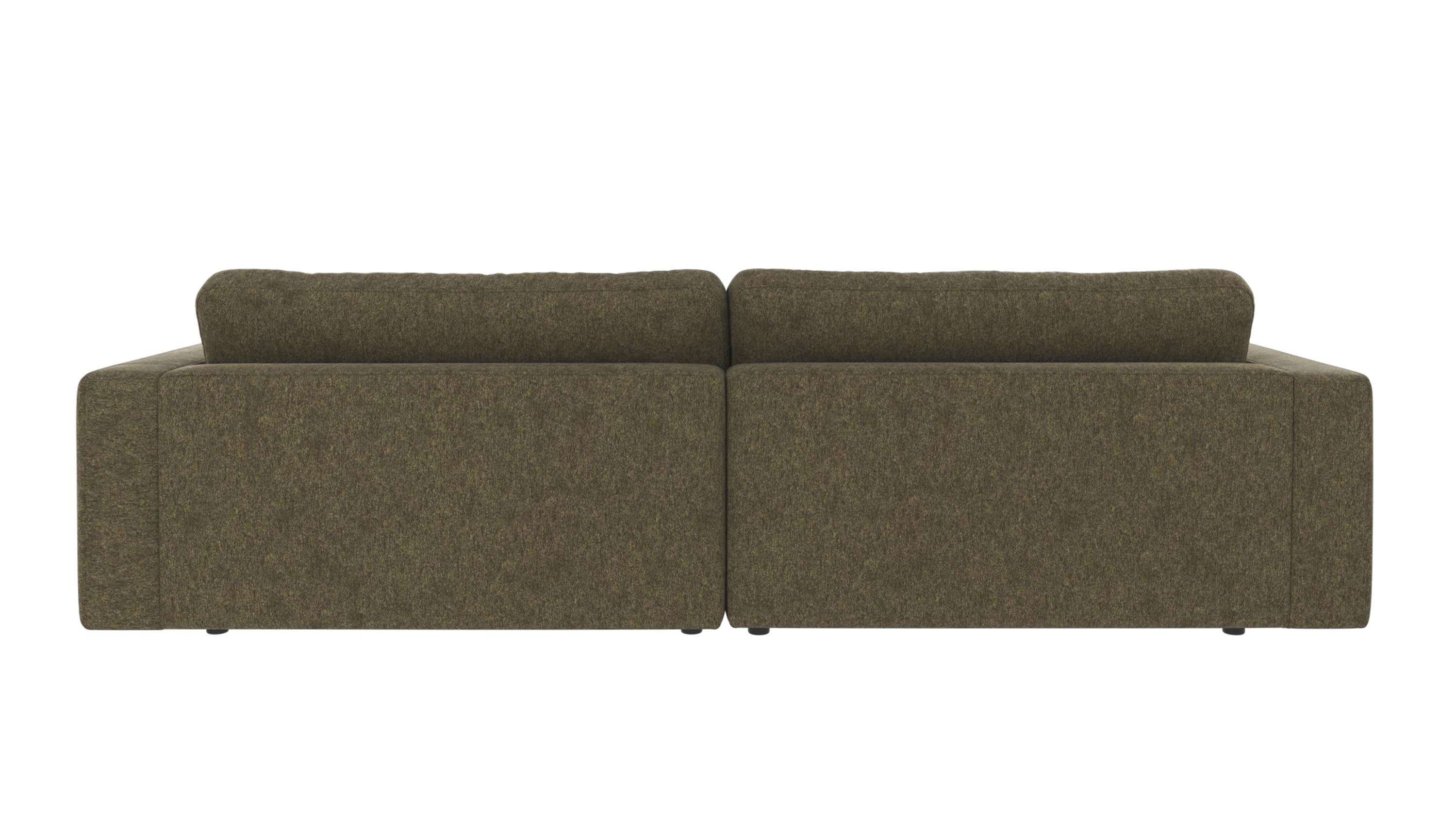 Duncan 3-seters sofa med sjeselong H