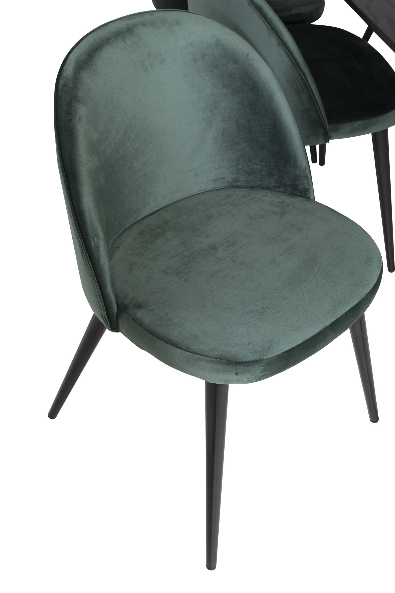 Velvet spisestuestol