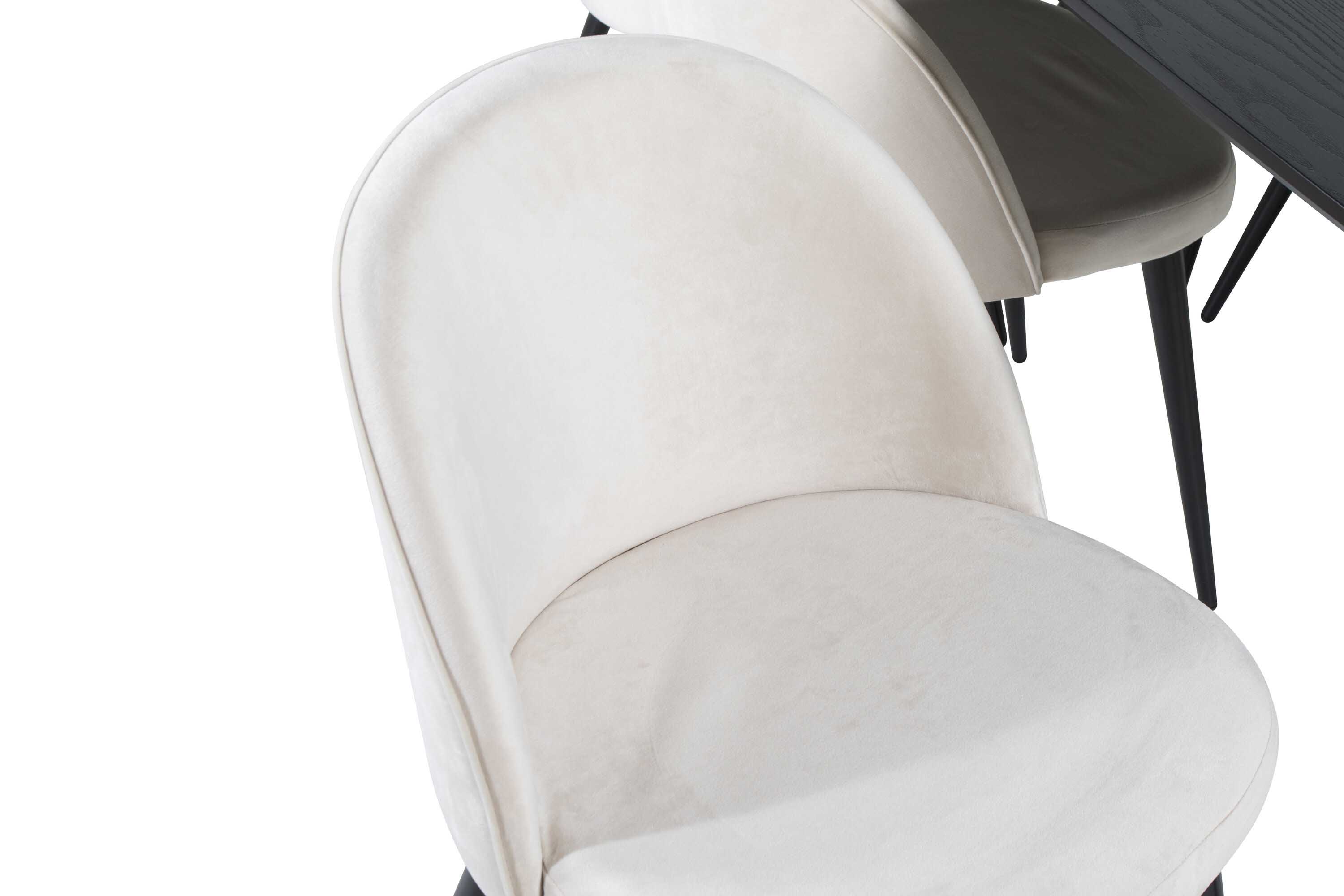 Black Veneer & Velvet ruokailuryhmä